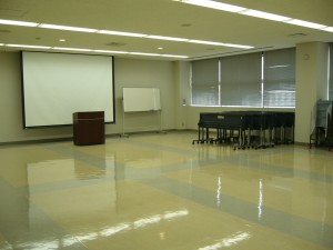 チューリップテレビ高岡問屋センターラボのレッスン会場